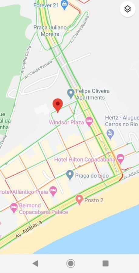Quarto E Sala Silencioso Em Copacabana Ріо-де-Жанейро Екстер'єр фото